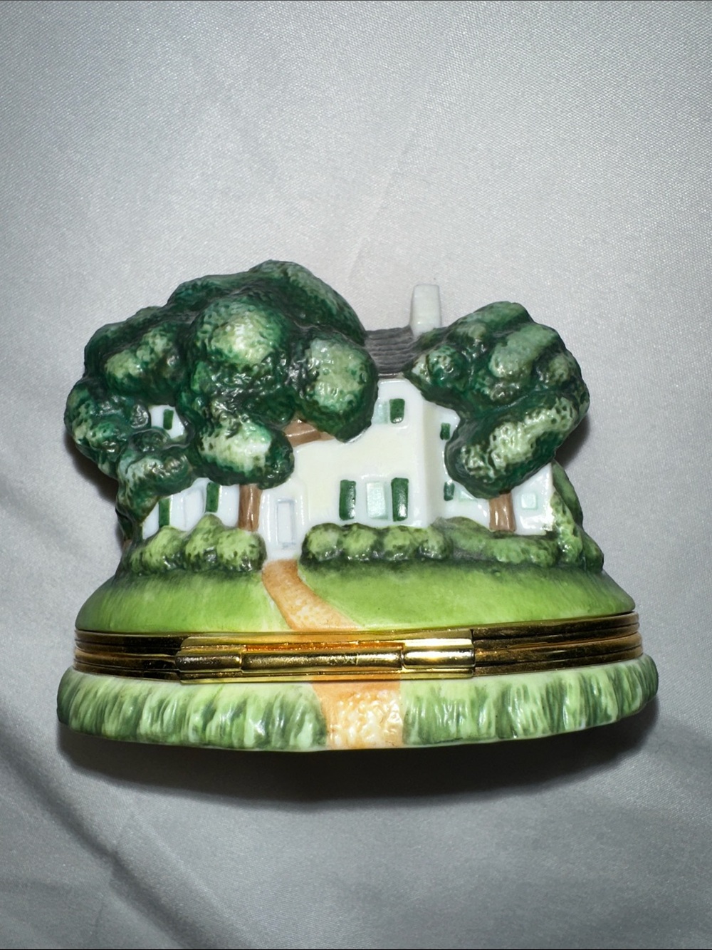 Gone with the Wind Trinket Box - “The Romance of Tara” Franklin Mint 1999 - Picture 3 of 12